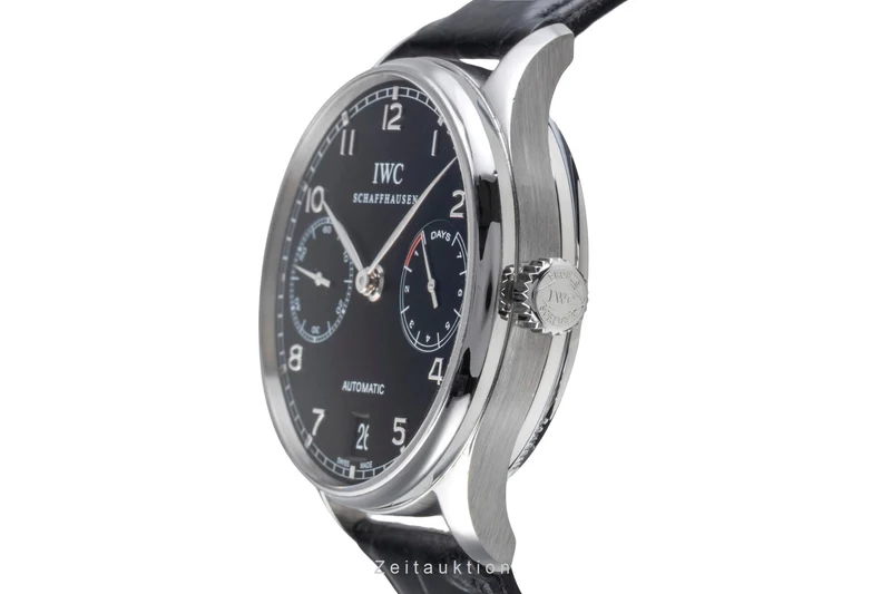 IWC Portugieser steel automatic men's watch IW500109 LP: 14000EUR [2505733]