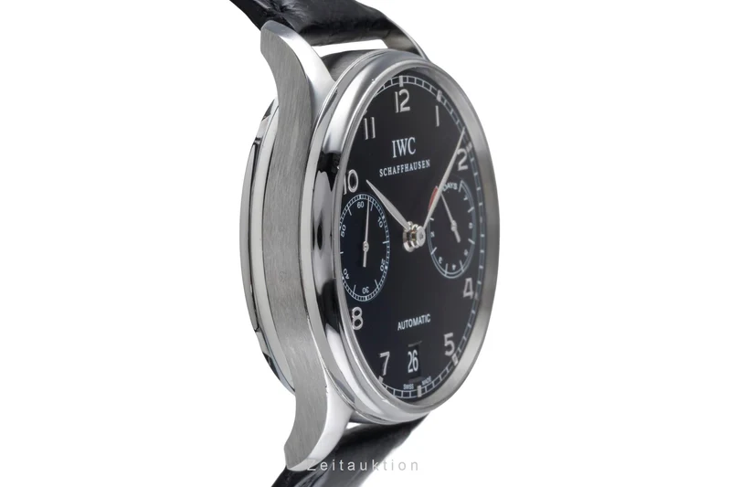 IWC Portugieser steel automatic men's watch IW500109 LP: 14000EUR [2505733]