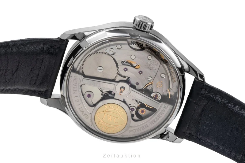 IWC Portugieser steel automatic men's watch IW500109 LP: 14000EUR [2505733]
