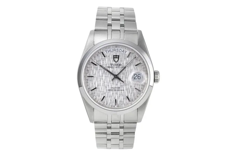 Tudor Date-Day steel automatic men's watch 76200 [2505936]