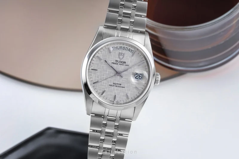 Tudor Date-Day steel automatic men's watch 76200 [2505936]