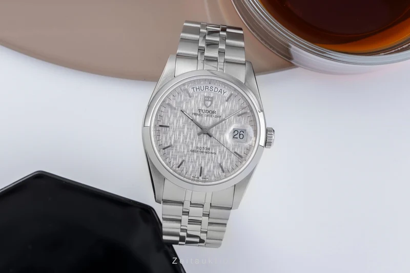 Tudor Date-Day steel automatic men's watch 76200 [2505936]