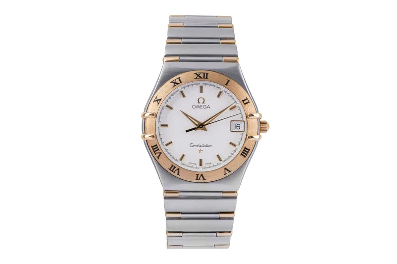 Omega Constellation steel / gold quartz men's watch 1312.30.00 [2504492]