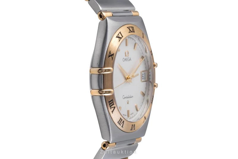 Omega Constellation steel / gold quartz men's watch 1312.30.00 [2504492]