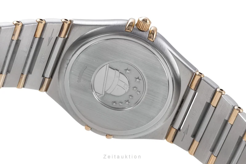 Omega Constellation steel / gold quartz men's watch 1312.30.00 [2504492]