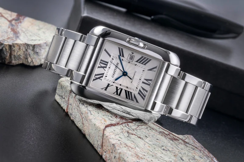 Cartier Tank steel automatic men's watch W5310009 [2505843]