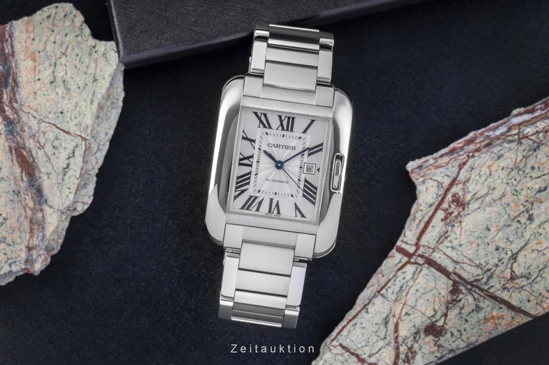 Cartier Tank steel automatic men's watch W5310009 [2505843]