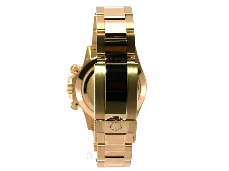 Rolex Cosmograph Daytona 18 kt Gelbgold 116508 Schwarz DIA