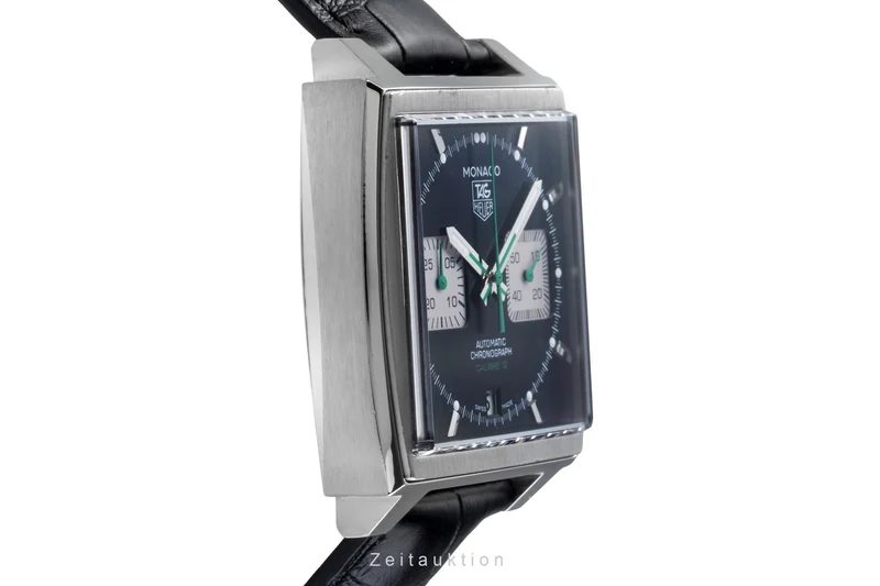 Tag Heuer Monaco chronograph steel automatic men's watch CAW2117 [2505559]
