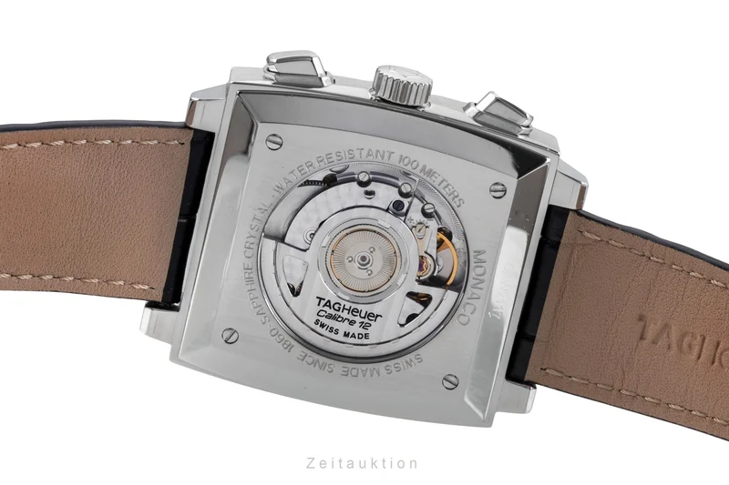 Tag Heuer Monaco chronograph steel automatic men's watch CAW2117 [2505559]
