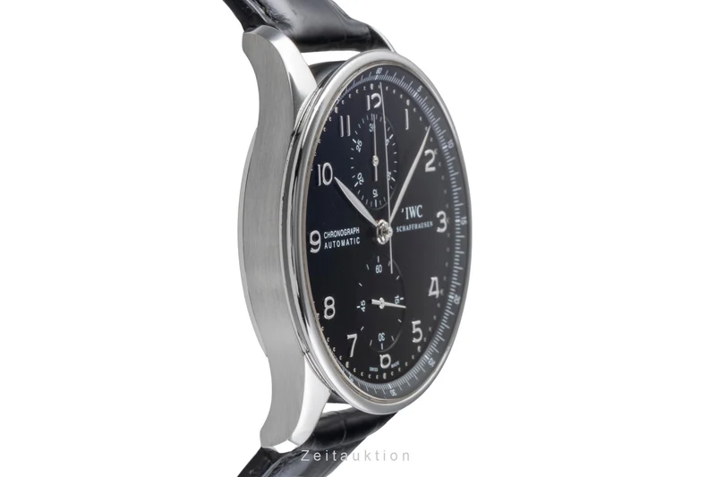 IWC Portugieser chronograph steel automatic men's watch IW371447 LP: 9100EUR [2505905]