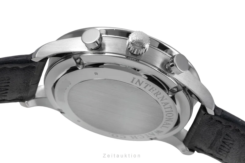 IWC Portugieser chronograph steel automatic men's watch IW371447 LP: 9100EUR [2505905]