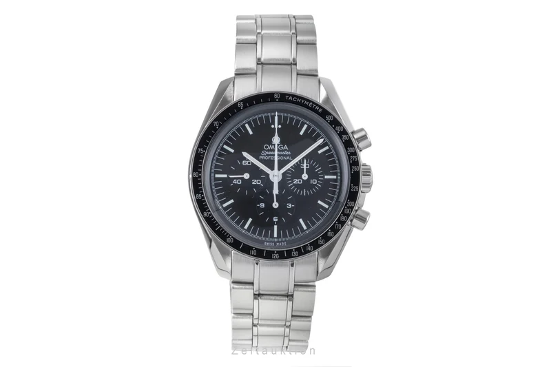 Omega Speedmaster Moonwatch chronograph steel manual winding men's watch 311.30.42.30.01.005 LP: 7600EUR [2505093]