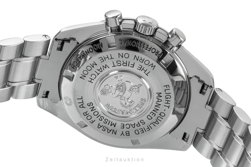 Omega Speedmaster Moonwatch chronograph steel manual winding men's watch 311.30.42.30.01.005 LP: 7600EUR [2505093]