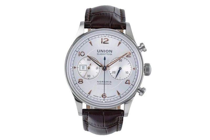 Union Glashütte Noramis chronograph steel automatic men's watch D012.427.16.037.01 [2506170]
