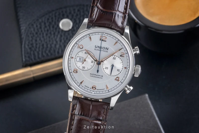 Union Glashütte Noramis chronograph steel automatic men's watch D012.427.16.037.01 [2506170]