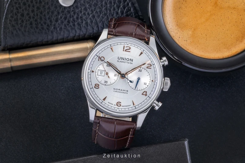 Union Glashütte Noramis chronograph steel automatic men's watch D012.427.16.037.01 [2506170]