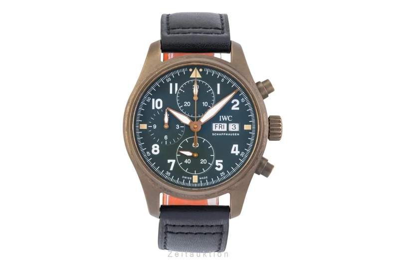 IWC Fliegerchronograph chronograph bronze automatic men's watch IW387902 [2506332]