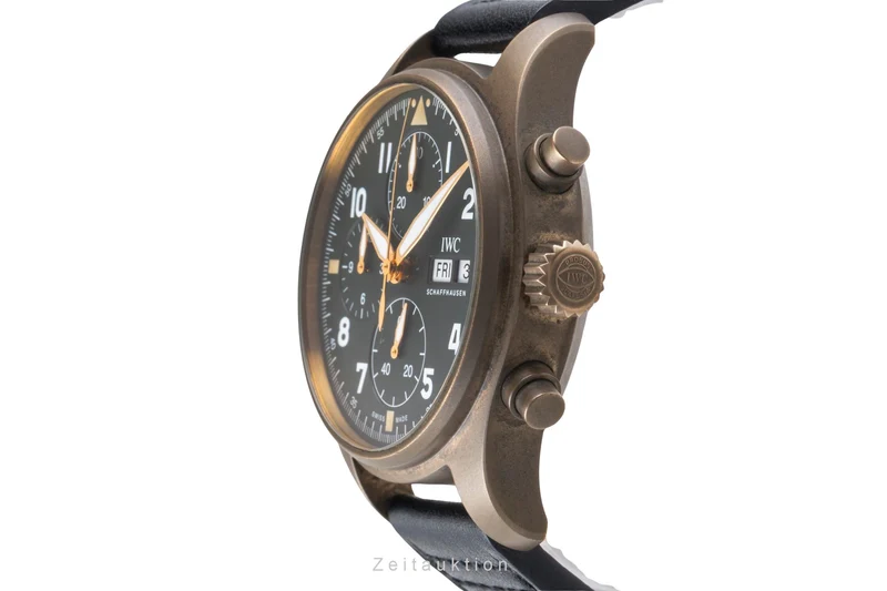 IWC Fliegerchronograph chronograph bronze automatic men's watch IW387902 [2506332]