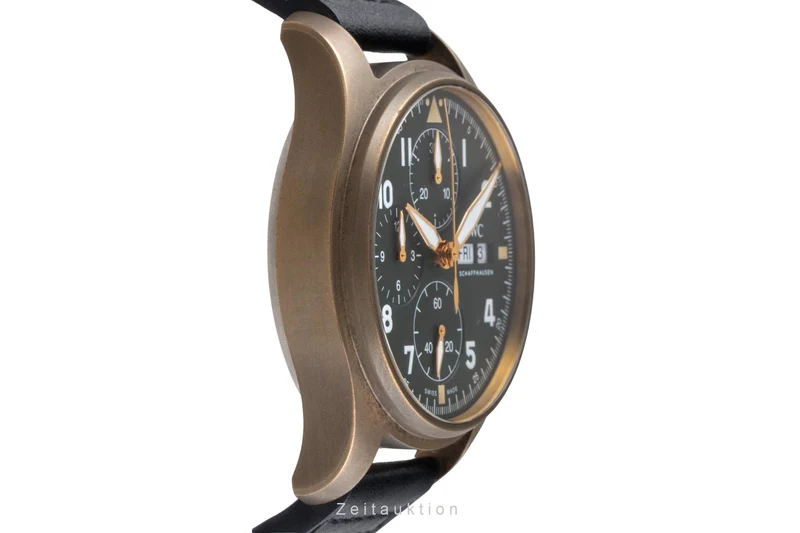 IWC Fliegerchronograph chronograph bronze automatic men's watch IW387902 [2506332]