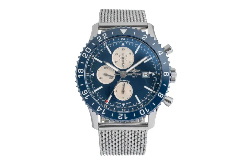 Breitling Chronoliner chronograph steel automatic men's watch Y2431016/C970 [2505741]