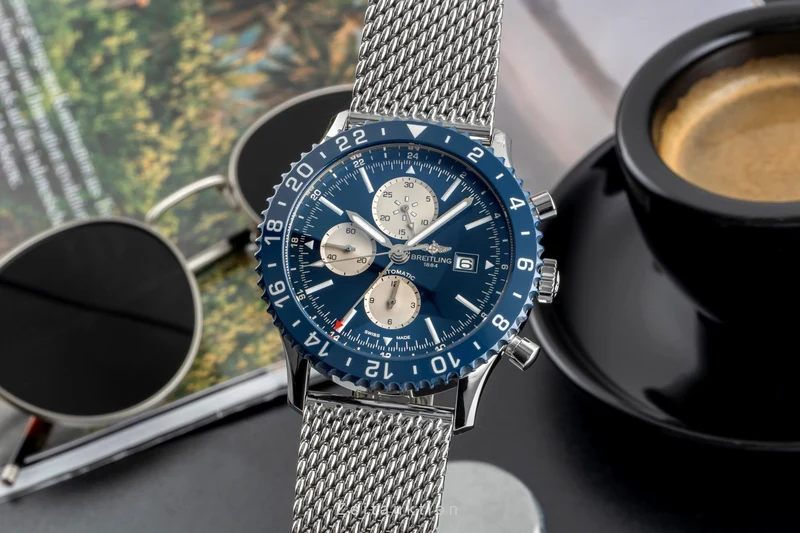 Breitling Chronoliner chronograph steel automatic men's watch Y2431016/C970 [2505741]