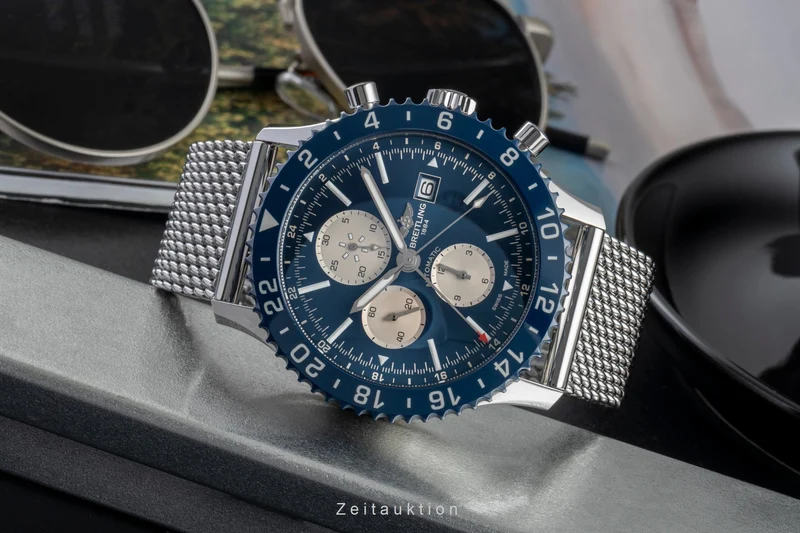 Breitling Chronoliner chronograph steel automatic men's watch Y2431016/C970 [2505741]