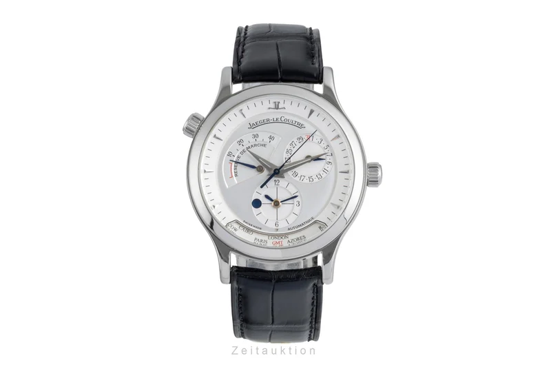 Jaeger LeCoultre Master Geographic steel automatic men's watch Q1428420 142.8.92 LP: 12500EUR [2505738]