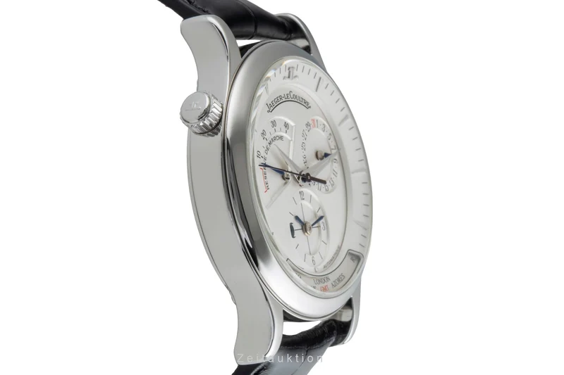 Jaeger LeCoultre Master Geographic steel automatic men's watch Q1428420 142.8.92 LP: 12500EUR [2505738]