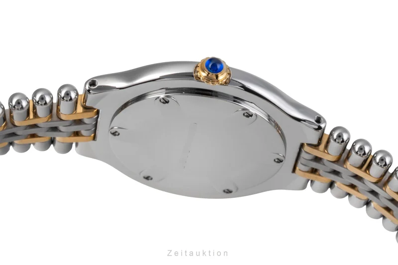 Cartier Must De Cartier 21 gilt / steel quartz women's watch W10050F4 [2505339]