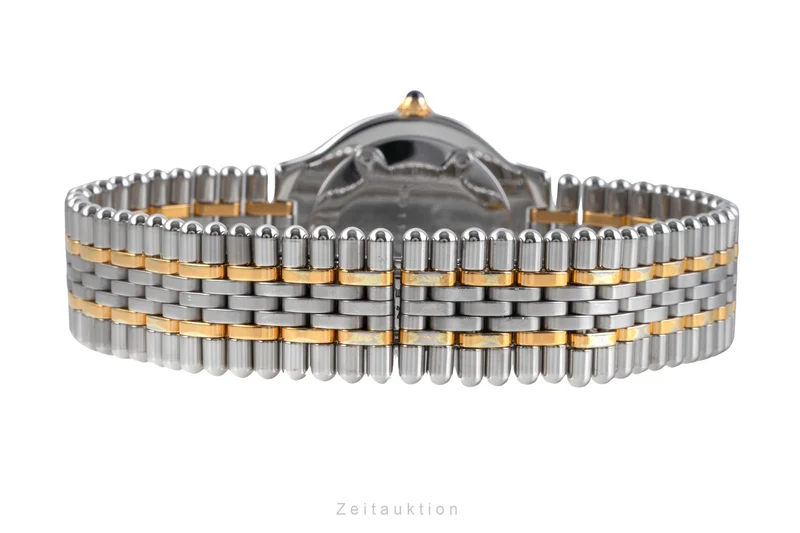 Cartier Must De Cartier 21 gilt / steel quartz women's watch W10050F4 [2505339]