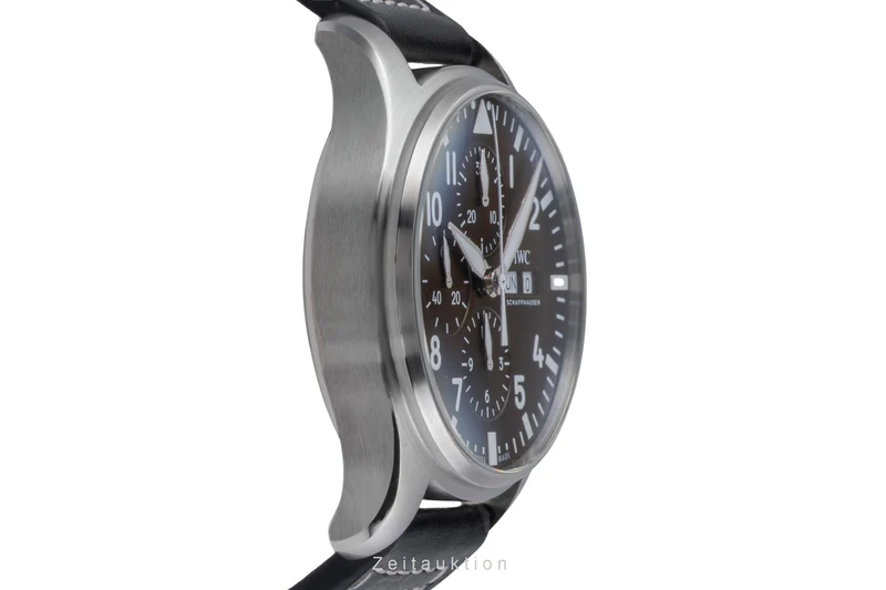 IWC Pilot chronograph steel automatic men's watch IW377713 LP: 7800EUR [2504732]