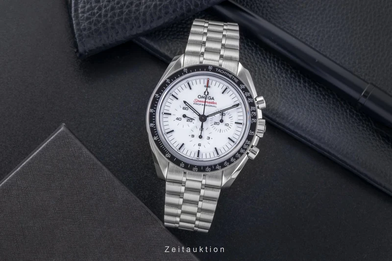 Omega Speedmaster Moonwatch chronograph steel manual winding men's watch 310.30.42.50.04.001 LP: 8800EUR [2506175]