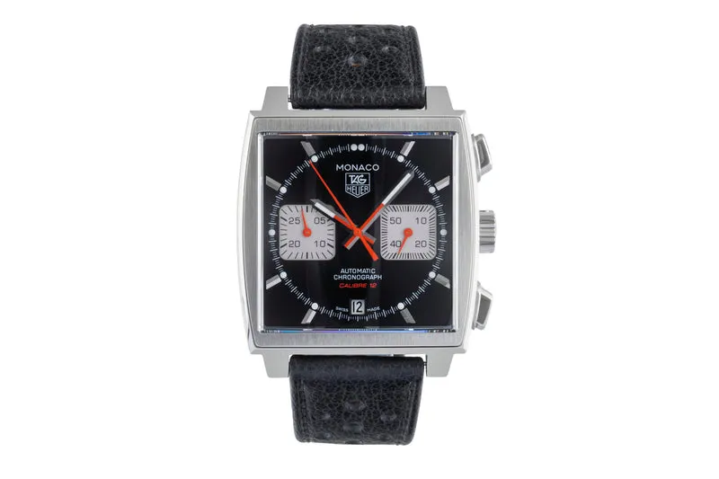 Tag Heuer Monaco chronograph steel automatic men's watch CAW2114 [2505635]