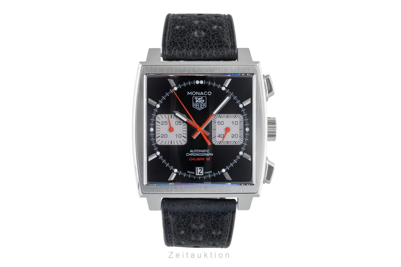 Tag Heuer Monaco chronograph steel automatic men's watch CAW2114 [2505635]