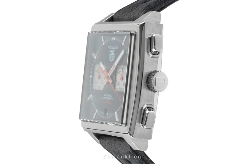 Tag Heuer Monaco chronograph steel automatic men's watch CAW2114 [2505635]