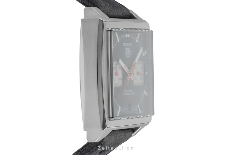 Tag Heuer Monaco chronograph steel automatic men's watch CAW2114 [2505635]
