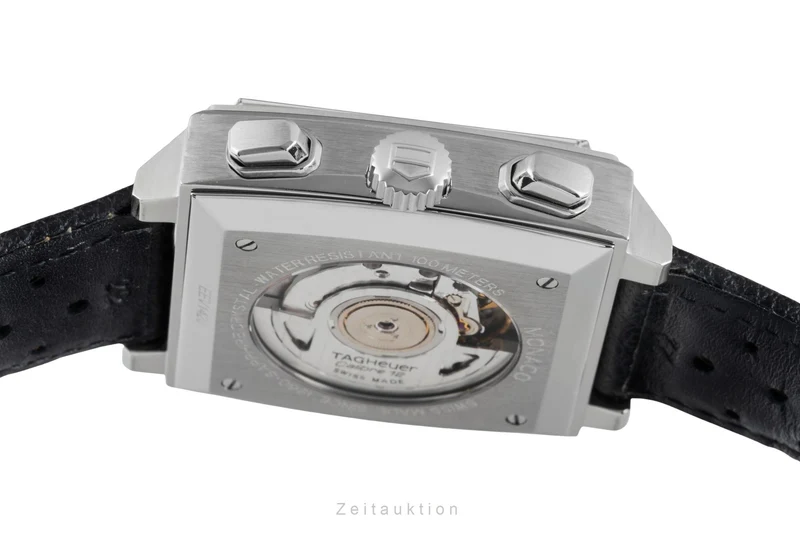 Tag Heuer Monaco chronograph steel automatic men's watch CAW2114 [2505635]