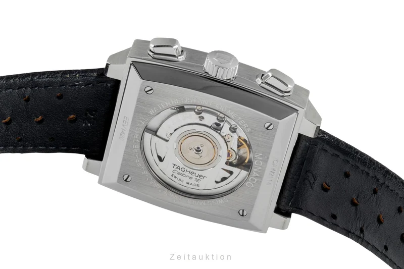 Tag Heuer Monaco chronograph steel automatic men's watch CAW2114 [2505635]
