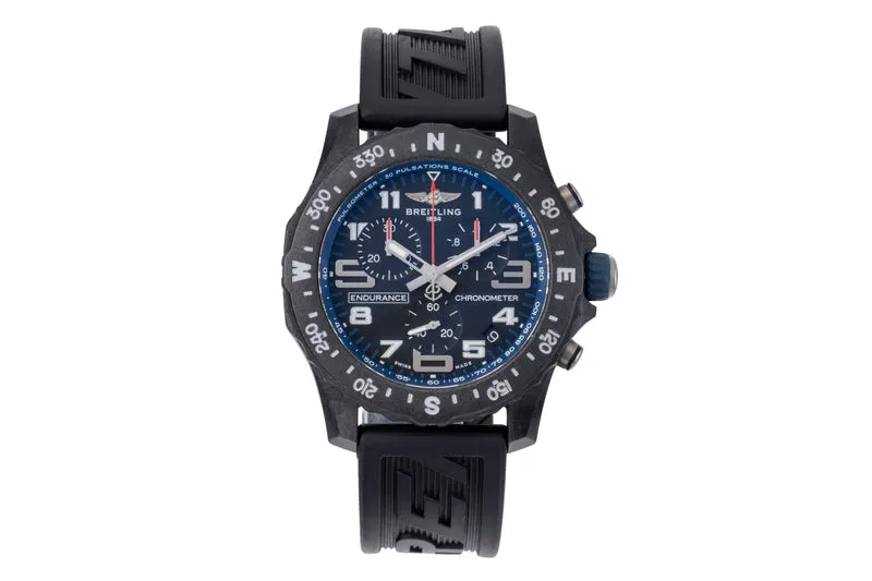 Breitling Endurance Pro chronograph breitlight quartz men's watch X82310 LP: 3600EUR [2506105]