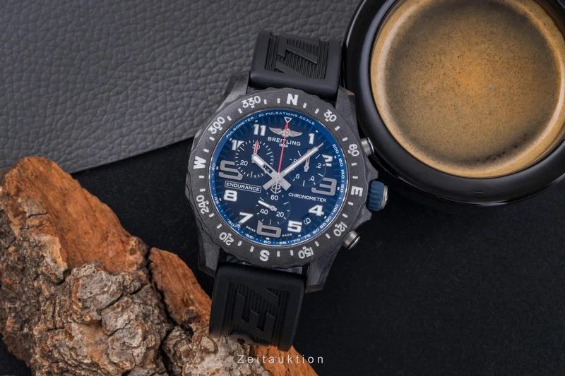 Breitling Endurance Pro chronograph breitlight quartz men's watch X82310 LP: 3600EUR [2506105]