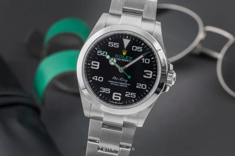Rolex Air King steel automatic men's watch 126900 [2506231]