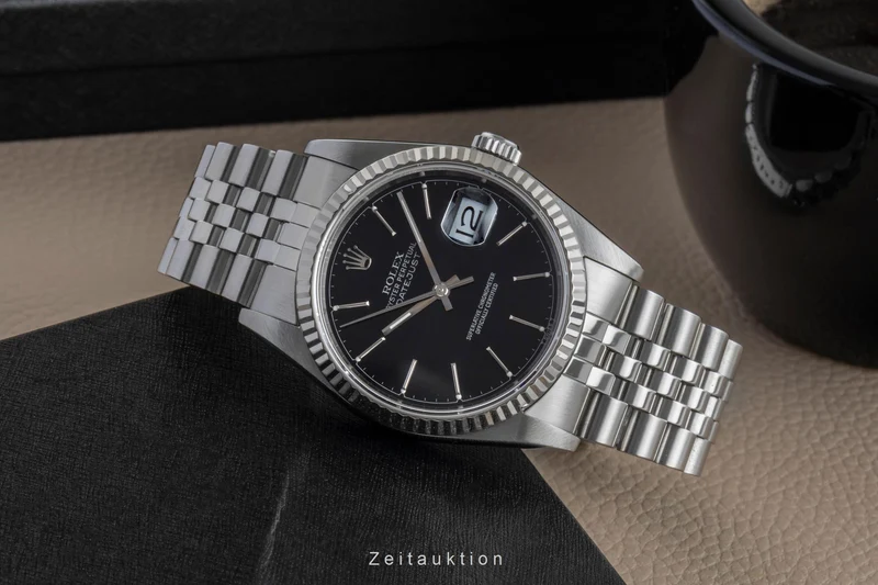 Rolex Datejust steel / white gold automatic men's watch 16234 [2505616]