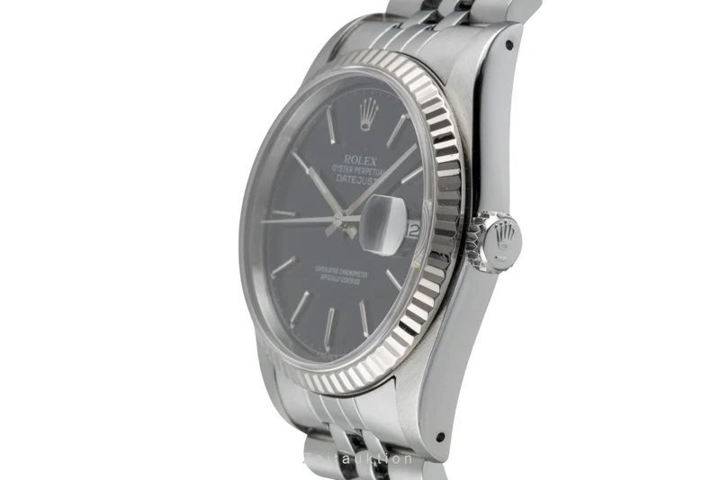 Rolex Datejust steel / white gold automatic men's watch 16234 [2505616]