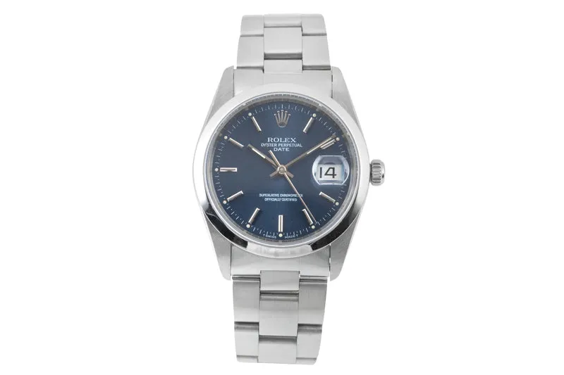 Rolex Date steel automatic men's watch 15200 [2505574]