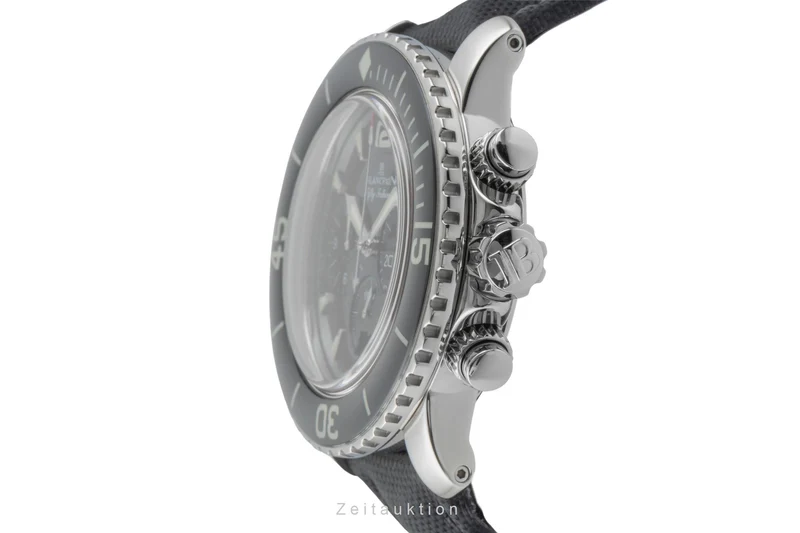 Blancpain Fifty Fathoms chronograph steel automatic men's watch 5085F 1130 52B LP: 21250EUR [2505942]