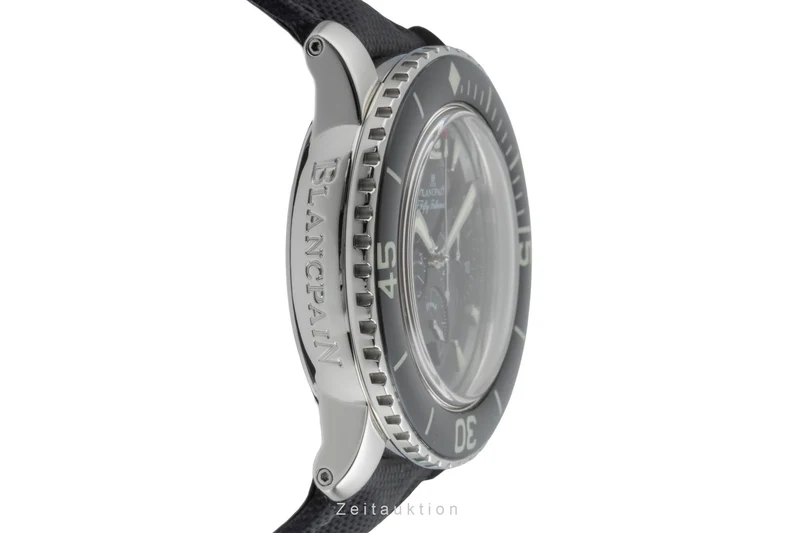 Blancpain Fifty Fathoms chronograph steel automatic men's watch 5085F 1130 52B LP: 21250EUR [2505942]