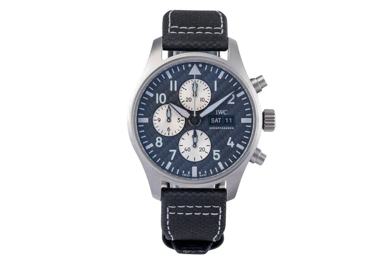 IWC Fliegerchronograph chronograph titanium automatic men's watch IW377903 [2506522]