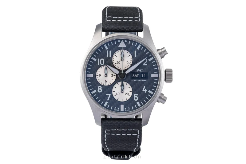 IWC Fliegerchronograph chronograph titanium automatic men's watch IW377903 [2506522]