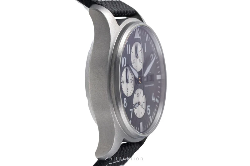 IWC Fliegerchronograph chronograph titanium automatic men's watch IW377903 [2506522]